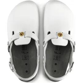 Birkenstock Tokio Super Grip, Naturleder, weiß, Weite normal - 38