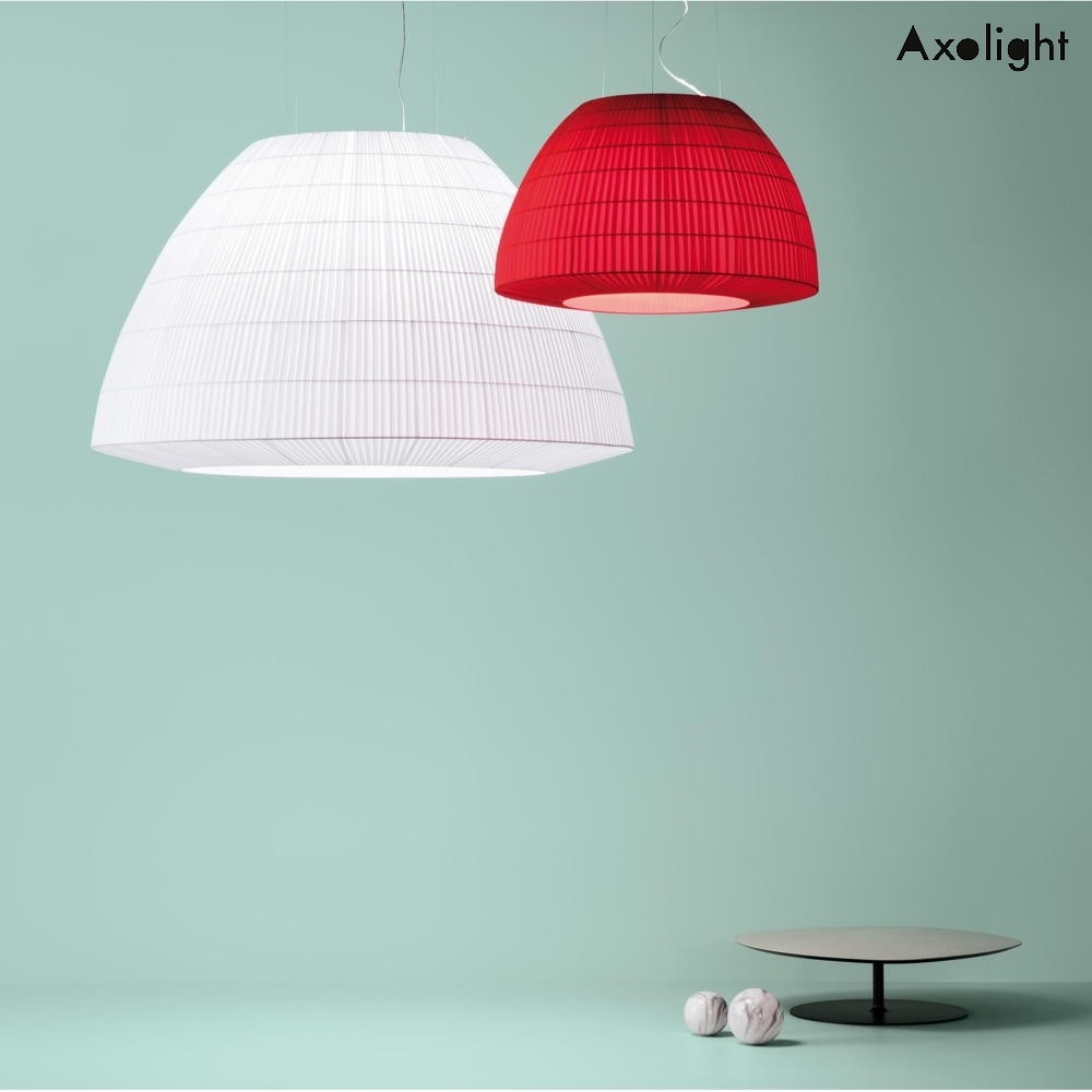 Axolight Deckenleuchte BELL 090, 3x E27, IP20, rot AXO-PLBEL090E27RSXX