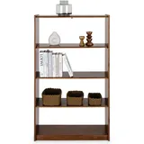 Idimex Bücherregal 80 x 30 x 136 cm Kastanie