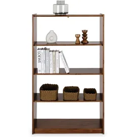 Idimex Bücherregal 80 x 30 x 136 cm Kastanie