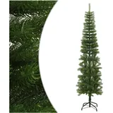 vidaXL Künstlicher Weihnachtsbaum Schlank grün 240 cm