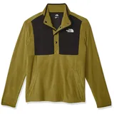 THE NORTH FACE Snap Neck Pullover Sulphur Moss/Tnf Black L