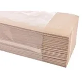 Papierhandtücher 25 x 23 cm, 1-lagig, natur-hell 1 Palette = 32 Karton