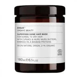 Evolve Organic Beauty SUPERFOOD SHINE HAIR MASK Haarkur & -maske 180 ml 
