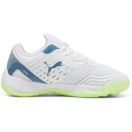 Puma Solarflash III Hallenschuhe Kinder 02 white/blue horizon 34