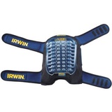 Irwin Kniepolster I-Gel, 10503830, Knieschoner, blau / schwarz, 1 Paar