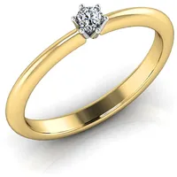 Verlobungsring VR01 585er Gelb-/Weiflgold - 6736