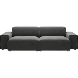 Home Affaire Big-Sofa HOME AFFAIRE "Glimminge auch in Breitcord, Feincord + Easy care-Bezug", grau (anthrazit), B:254cm H:71cm T:101cm, 95% Polyester, 5% Nylon, Sofas, Big-Sofa, besondere Kedernähte Zierkissen