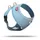 Curli Basic Harness Air-Mesh Skyblue M