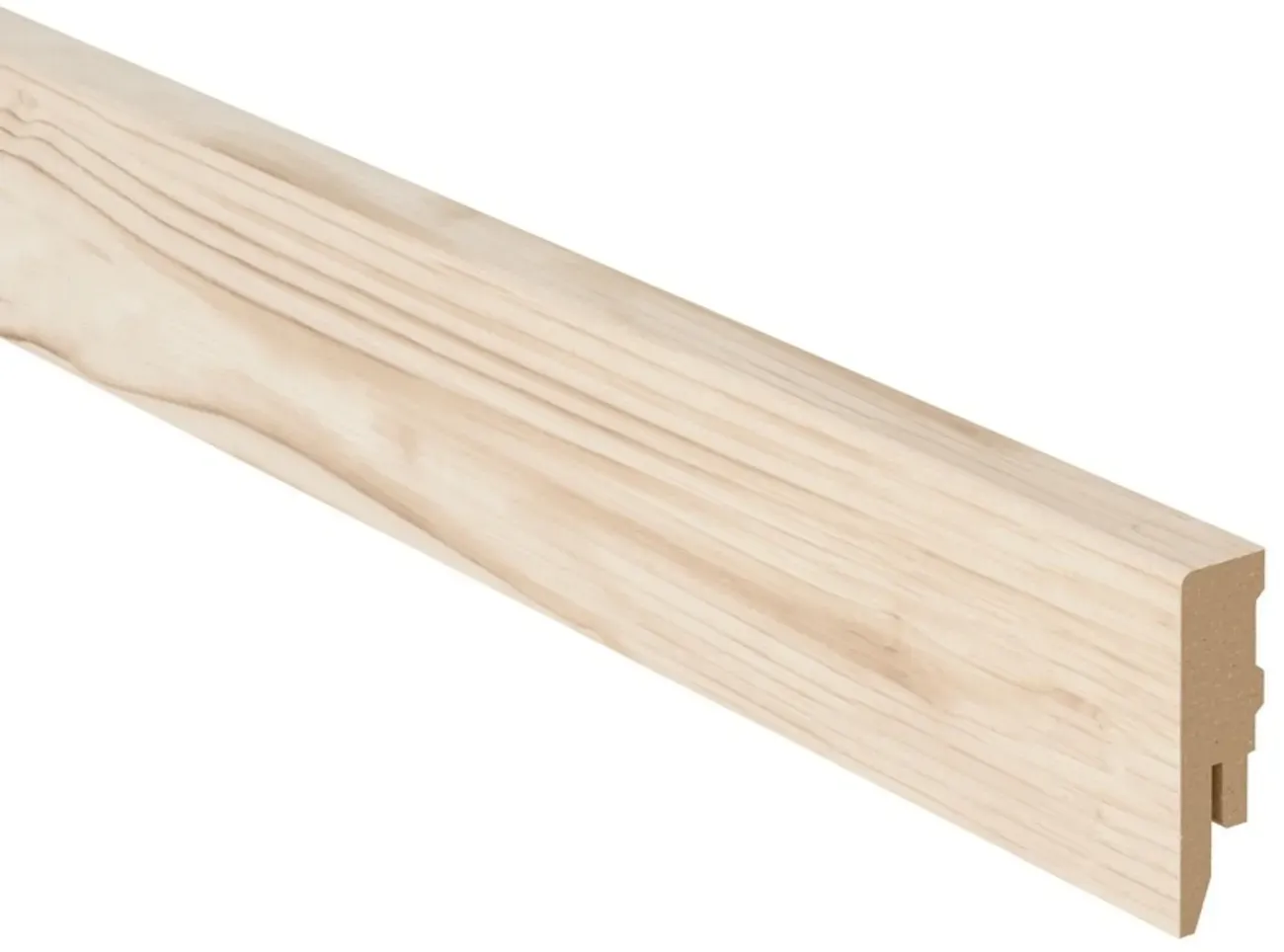 ter Hürne SKL G60 Sockelleiste Dekorfolie Pinie farbig extramatt 2400x16x58 mm
