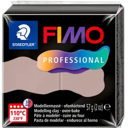 STAEDTLER FIMO 8040, Modellierton, Graubraun, Erwachsener & Kind, 1 Stück(e), Ju