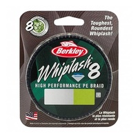 Berkley Whiplash 8 Geflochtene Schnur, moosgrün, 0.12mm | 17.5kg