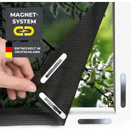 EasyMaxx Insektenschutzgitter 130 x 150 cm Schwarz