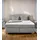 JOB Boxspringbett 180 x 200 cm Hellgrau