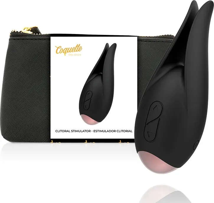 COQUETTE CHIC DESIRE - KLITORIALSTIMULATOR SCHWARZ / GOLD