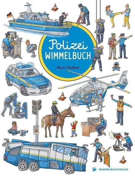 Preisvergleich Produktbild Polizei Wimmelbuch