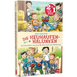 Kinderlesebücher 2in1 (Sven Gerhardt: Die Heuhaufen-Halunken & Die Heuhaufen-Halunken - Volle Faust aufs Hühnerauge)  versch. Ausführungen