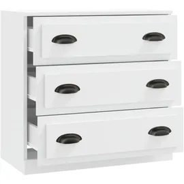 vidaXL Sideboard Weiß 70x35,5x67,5 cm Holzwerkstoff