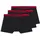 hugo underwear TRUNK TR. SPLIT LOGO schwarz XL 3er Pack