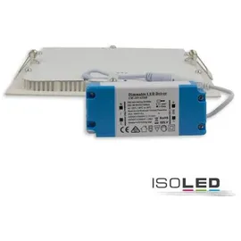 ISOLED Downlight 15W eckig weiß