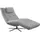 KAWOLA Relaxliege LETICIA Polyester 0 x 0 x 0 cm Grau mit Nackenkissen