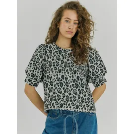 Norr Top Lelo in leo print, | Gr.: 42