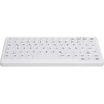 Cherry AK-C4110 Tastatur RF Wireless QWERTZ Deutsch Weiß (AK-C4110F-FUS-W/GE)