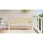 vidaXL Bankauflage 200 x 50 x 7 cm beige 2 St.