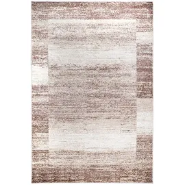 OTTO home Teppich OTTO HOME "Beldre" Gr. 6, beige (sand), B:200cm H:9mm L:300cm, Kunstfaser, Teppiche, Teppich, mit besonders weichem Flor, Kurzflor, modernes Design, mit Bordüre