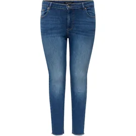 ONLY CARMAKOMA Carwilly REG SK ANK RW DNM TAI263 Noos, Medium Blue denim), 50W / 32L EU - 50W / 32L