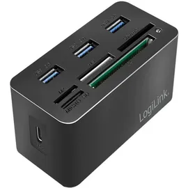 Logilink CR0046 & USB 3.2 Gen 1 (3.1 Gen 1) Type-C Schwarz