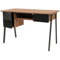 Mendler Schreibtisch HWC-O40 Beige