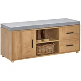 SoBuy Schuhbank Natur bht ca. 110x47x35cm