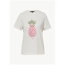 Comma, T-Shirt, weiß, 38