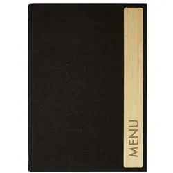 Sigel Speisekarte Menu SM220 A4 1 Stück grau, 24x34 cm
