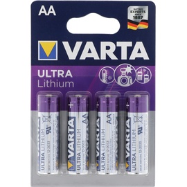 Varta Ultra Lithium AA 2750 mAh 4 St.