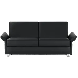 Schlafsofa  München , schwarz , Maße (cm): H: 84 T: 100