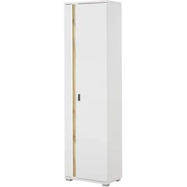 Home Affaire Mehrzweckschrank LONG ISLAND 55 x 200 x 35 cm Weiß
