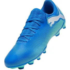 Puma Future 7 Play FG/AG hyperlink blue-mint/white 43