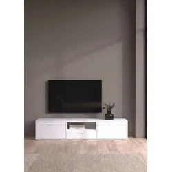 TV-Board INOSIGN "Media TV-Möbel, TV Schrank, Mediaboard, Lowboard", weiß, B:177,2cm H:38,4cm T:39,8cm, Sideboards, TV-Kommode, wahlweise Breite 147 oder 177 cm