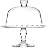 Excelsa Tortenständer Pasabahce Glas 26x26x26 cm)