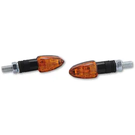 Highsider Lizzard Blinker Gehäuse Schwarz / Linse Orange