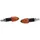 Highsider Lizzard Blinker Gehäuse Schwarz / Linse Orange