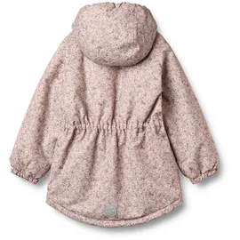 Wheat Outdoorjacke "Jacket Petra", Jungen, Gr. 152, rose dust flowers, Web, Obermaterial: 100% Polyester, geblümt, A-Linie ca. Mitte Oberschenkel, Bündchen, Jacken Outdoorjacke, wasserdicht, atmungsaktiv und leicht wattiert