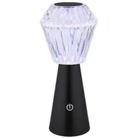 GLOBO Tischlampe Beistellleuchte Dekoleuchte RGB LED Kristall klar Touch