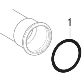 Geberit Mapress Therm T-Stück mit Innengewinde D 88,9mm, Rp 2", D1 88,9mm 41334