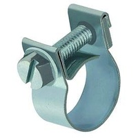 Riegler Spannbackenschelle, Stahl glanzverzinkt (W1), Nenn-Ã ̧ 23 mm,