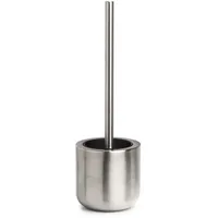 Zeller WC-Garnitur Edelstahl Silber