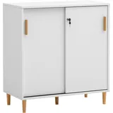 Schildmeyer Torge Aktenschrank 80,1 x 38,2 x 84,8 cm weiß