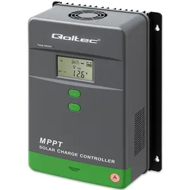 Qoltec Laderegler, Solarregler MPPT mit Temp.-Sensor 60A